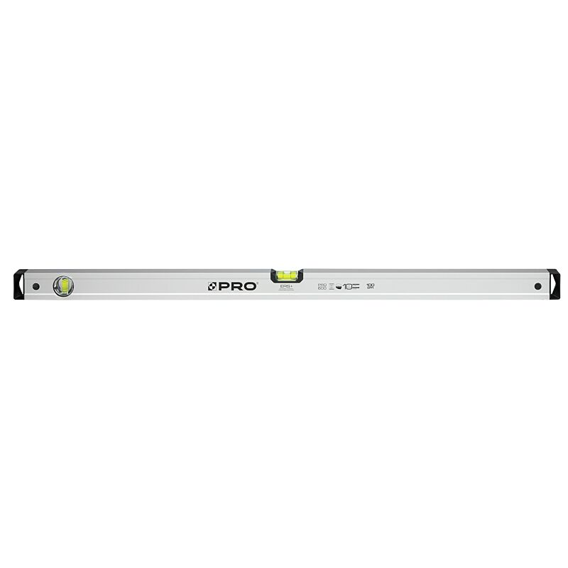 POZIOMNICA PRO600 ANODOWANA SREBRNA 100cm