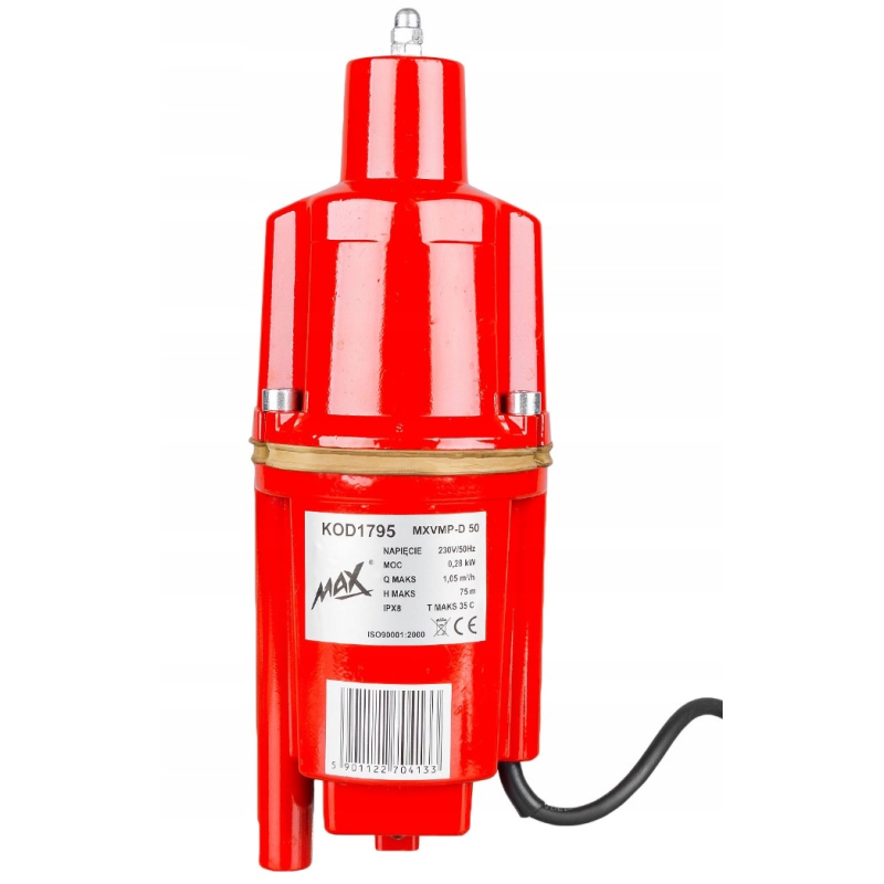 POMPA DO WODY STUDNI GŁĘBINOWA DOLNOSSĄCA NUREK DO PODLEWANIA NAWADNIANIA