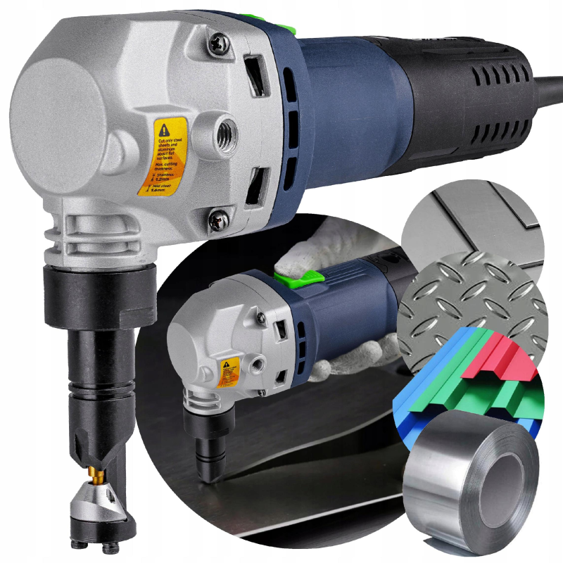 ELEKTRYCZNE NOŻYCE DO CIĘCIA BLACHY METALU 500W